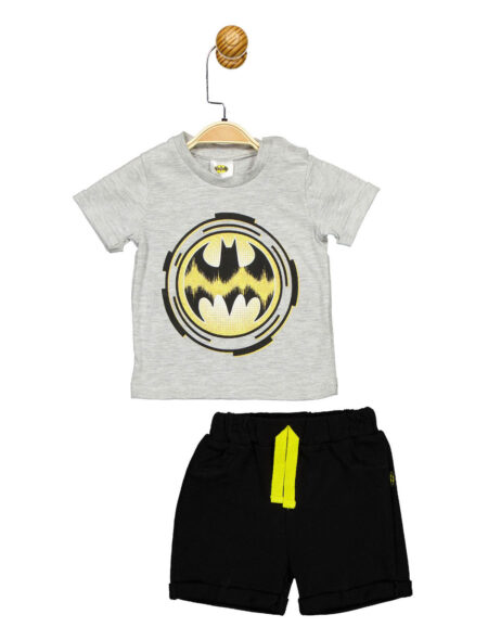 Batman Lisanslı Bebek Siyah Şortlu Takım