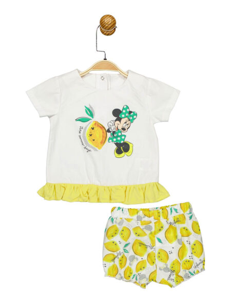 Minnie Mouse Lisanslı Bebek Takım 3 Minnie Mouse Lisanslı Bebek Takım