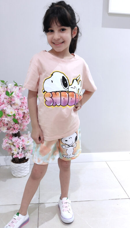 Snoopy 2'li Takım 3 Snoopy 2'li Takım Pembe