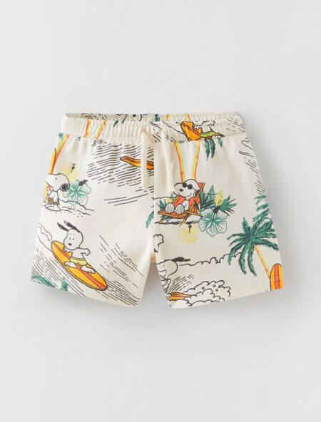 Snoopy Surf Peanuts Desenli Takım 3 Snoopy Surf Peanuts Desenli Takım