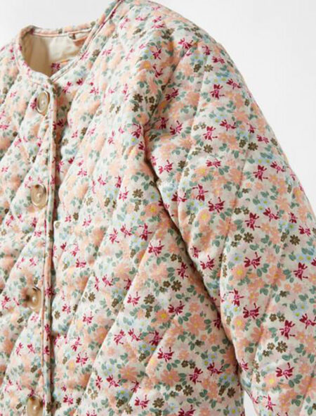 Kapitone Ceket 3 Kapitone Ceket, Kız Çocuk Ceket