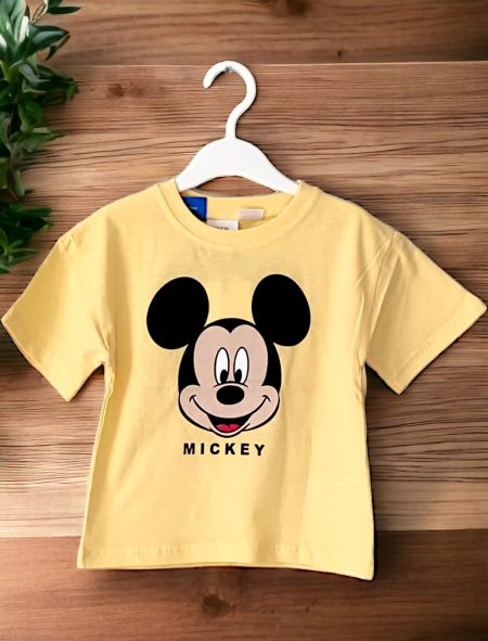 Mickey Mouse Baskılı Tişört, Çocuk Tişört