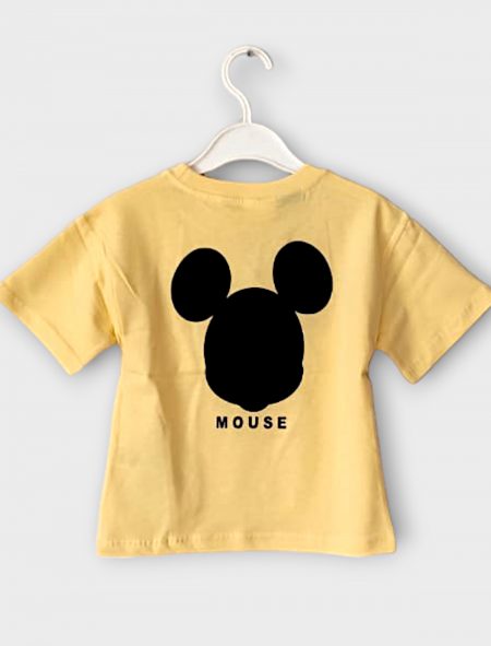 Mickey Mouse Baskılı Tişört, Çocuk Tişört