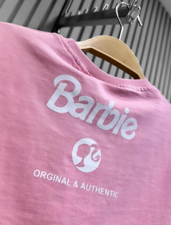 Barbie Baskılı Şortl Kız Çocuk Takım