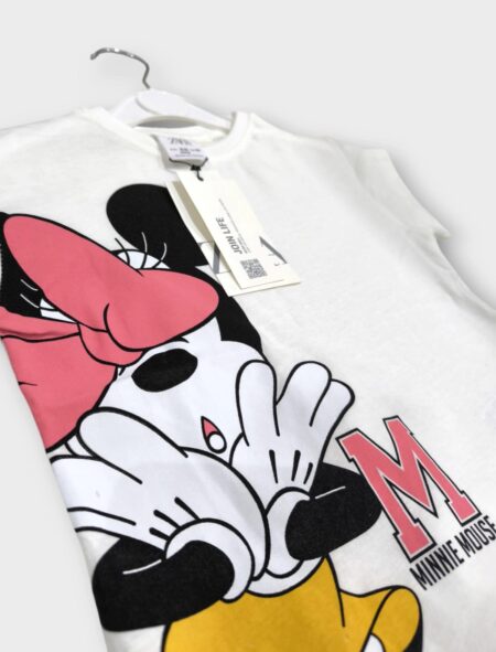 Minnie Mouse Baskılı Etekli Takım 3 Minnie Mouse Baskılı Etekli Takım