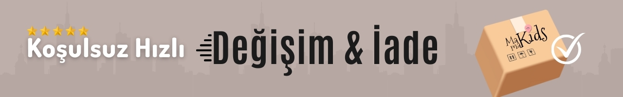 değişim ve iade olanağı